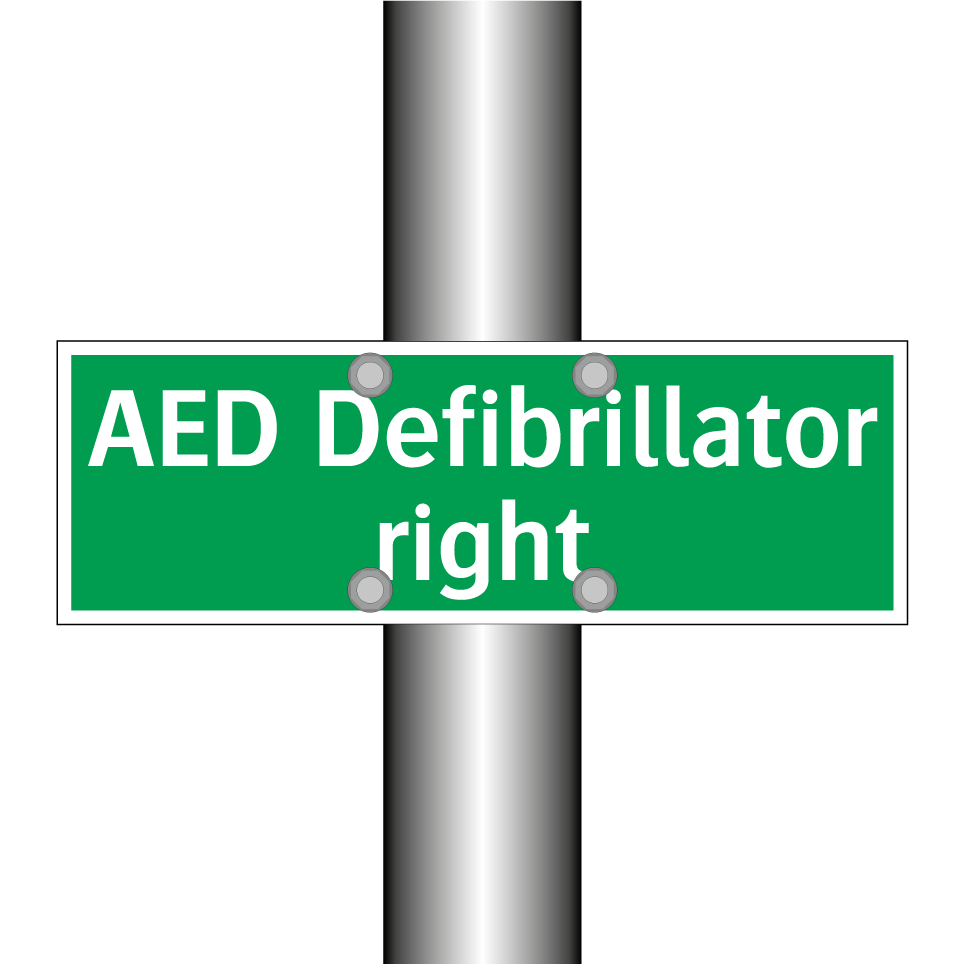 AED Defibrillator right