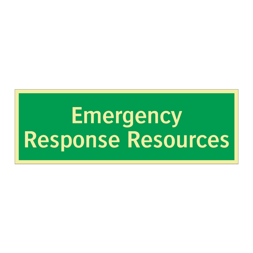 Emergency Response Resources