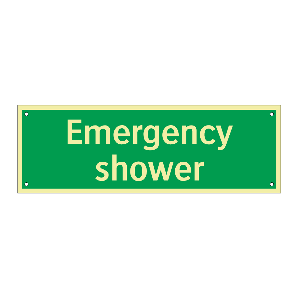 Emergency shower