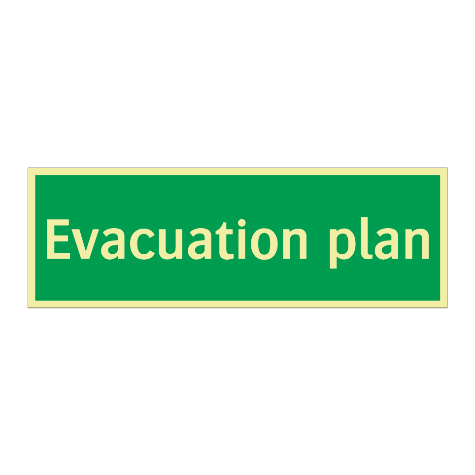 Evacuation plan