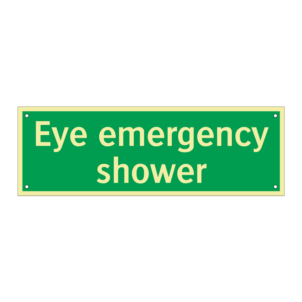 Eye emergency shower
