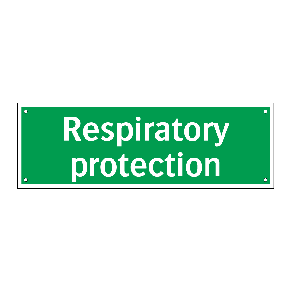 Respiratory protection