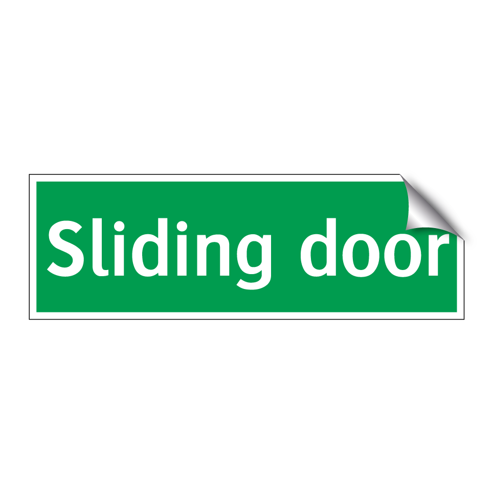 Sliding door