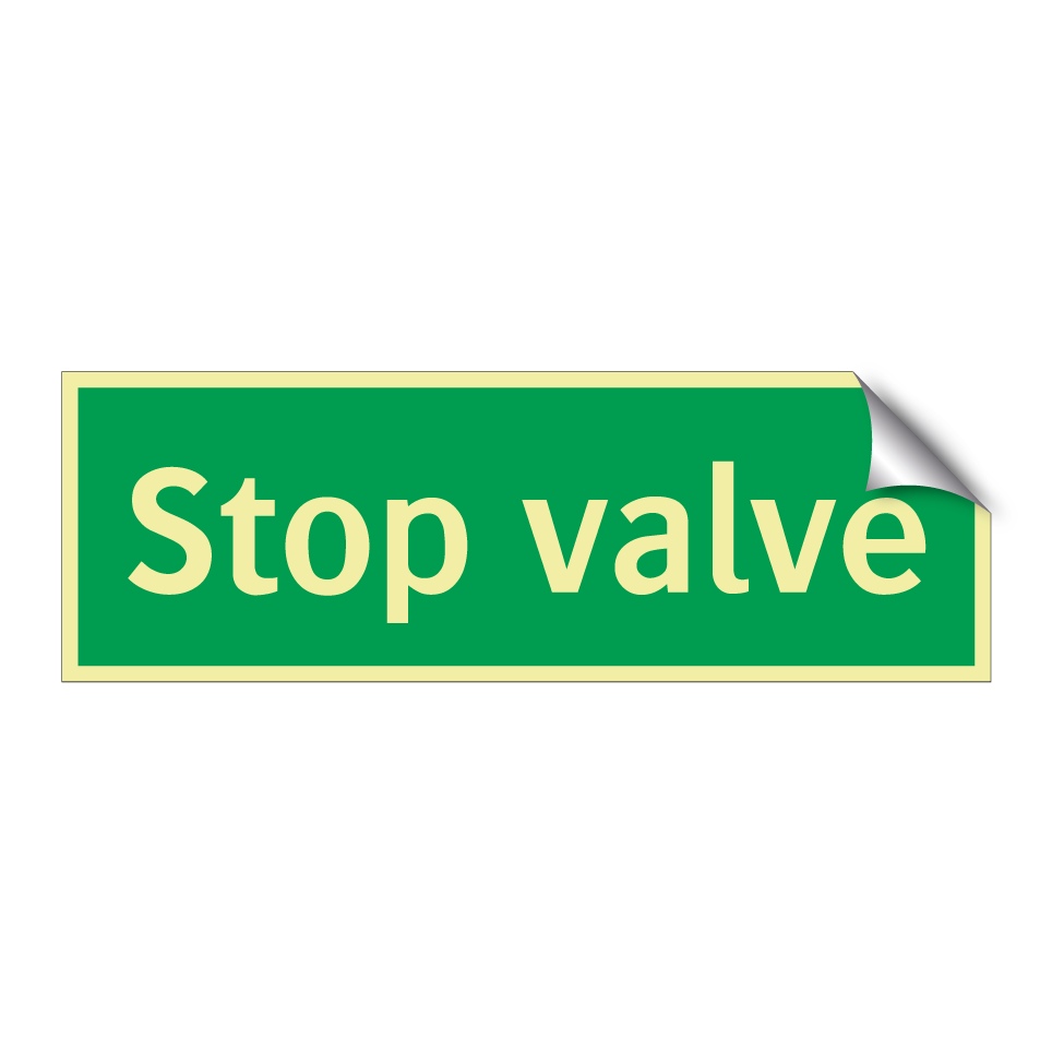 Stop valve