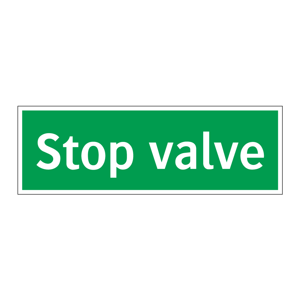 Stop valve