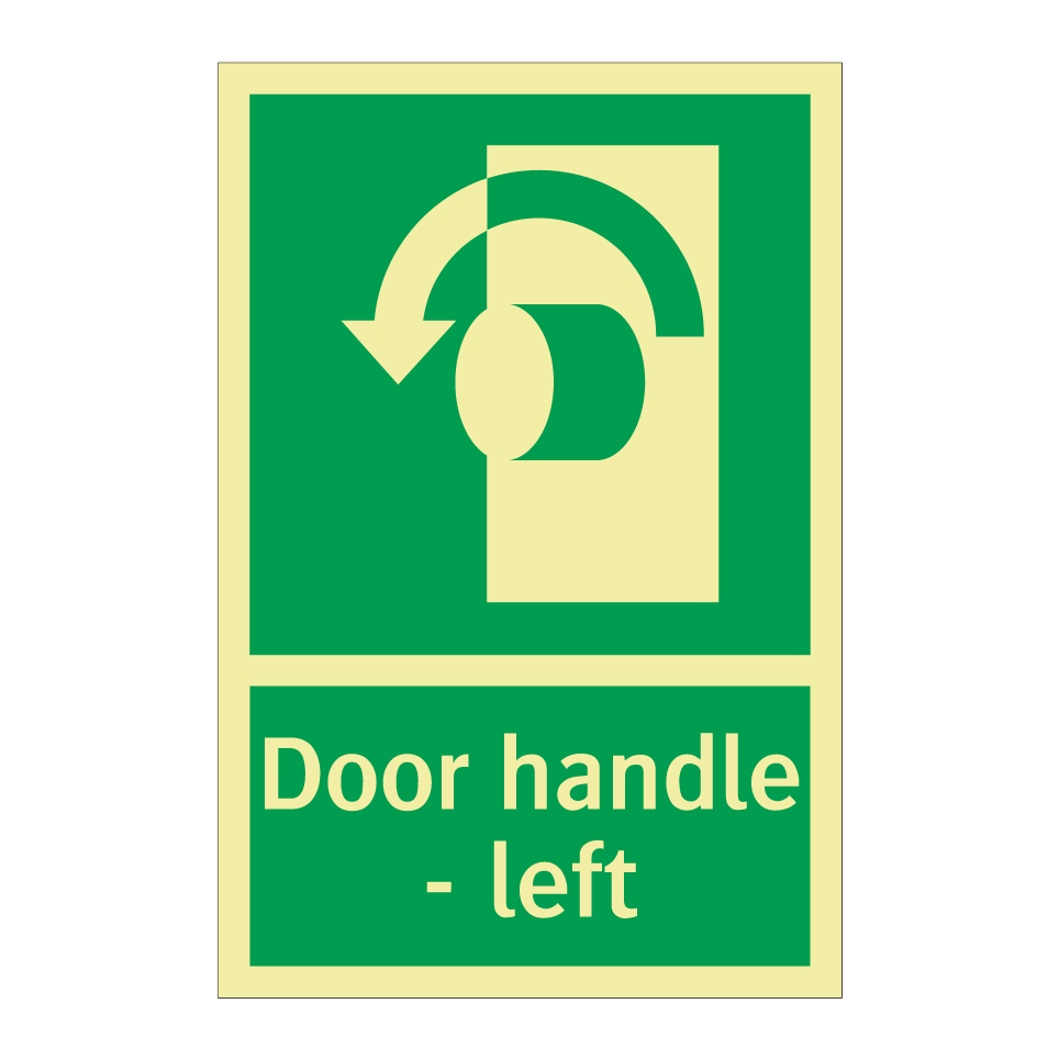 Door handle - left
