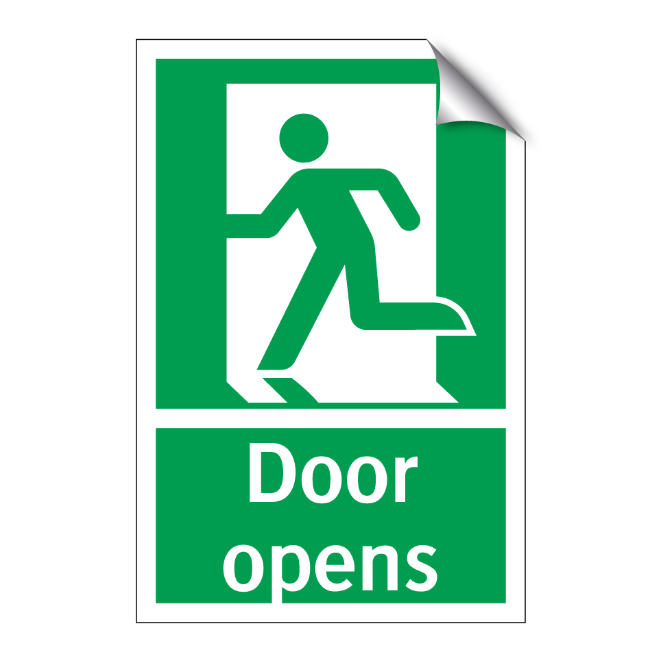 Door opens