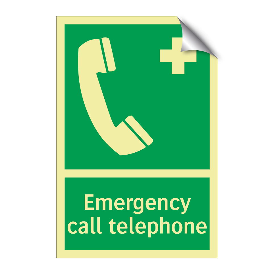 Emergency call telephone