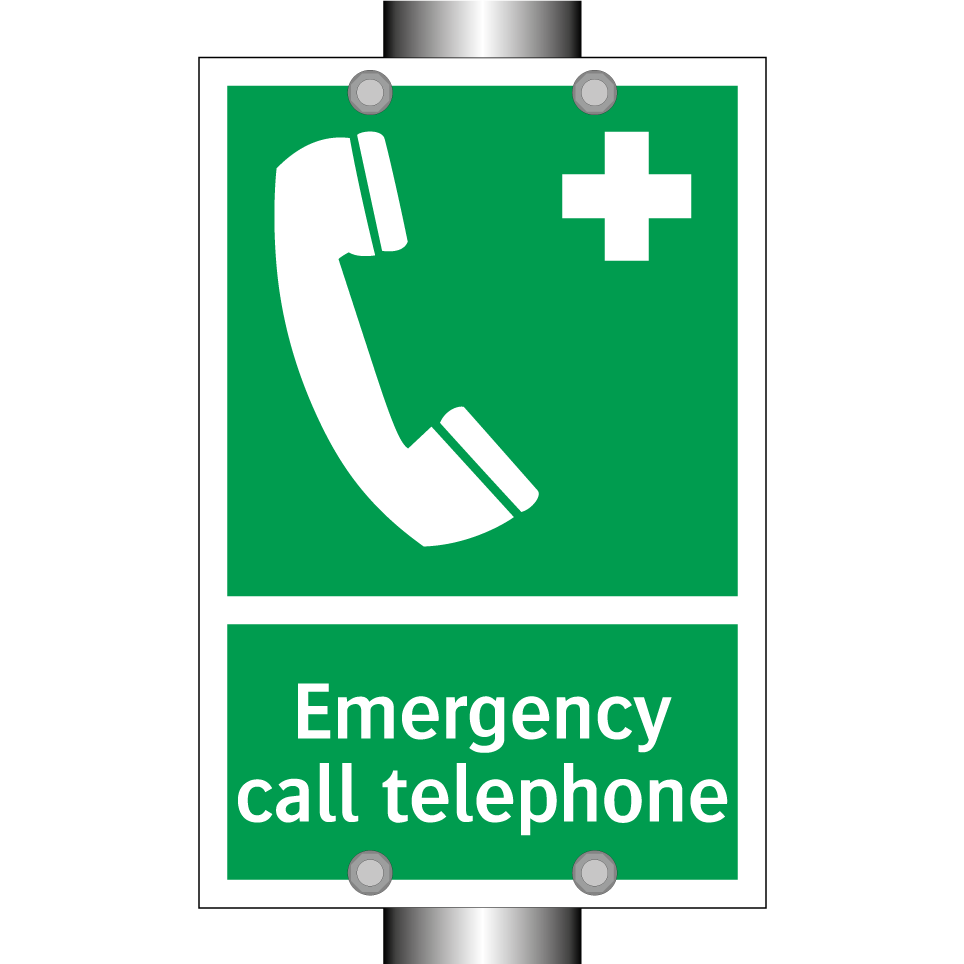 Emergency call telephone