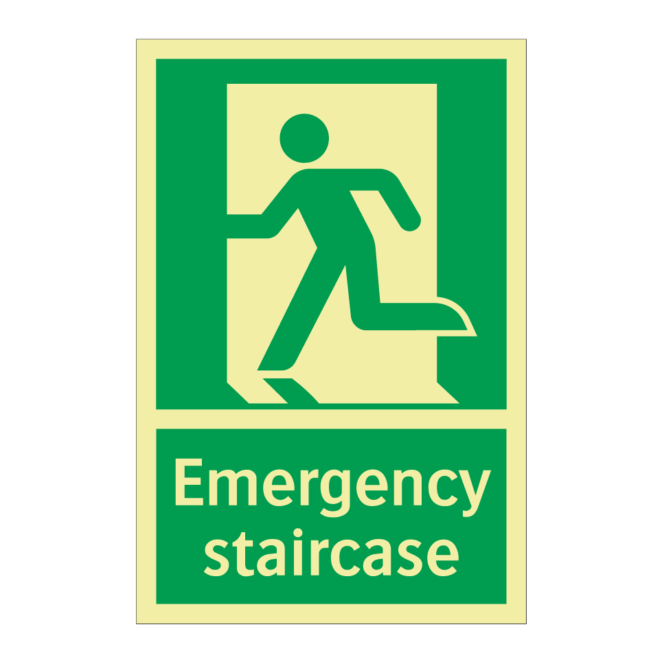 Emergency staircase