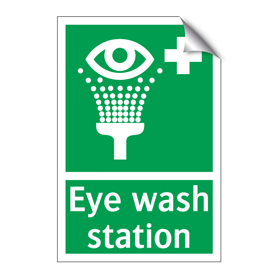 Eye wash station