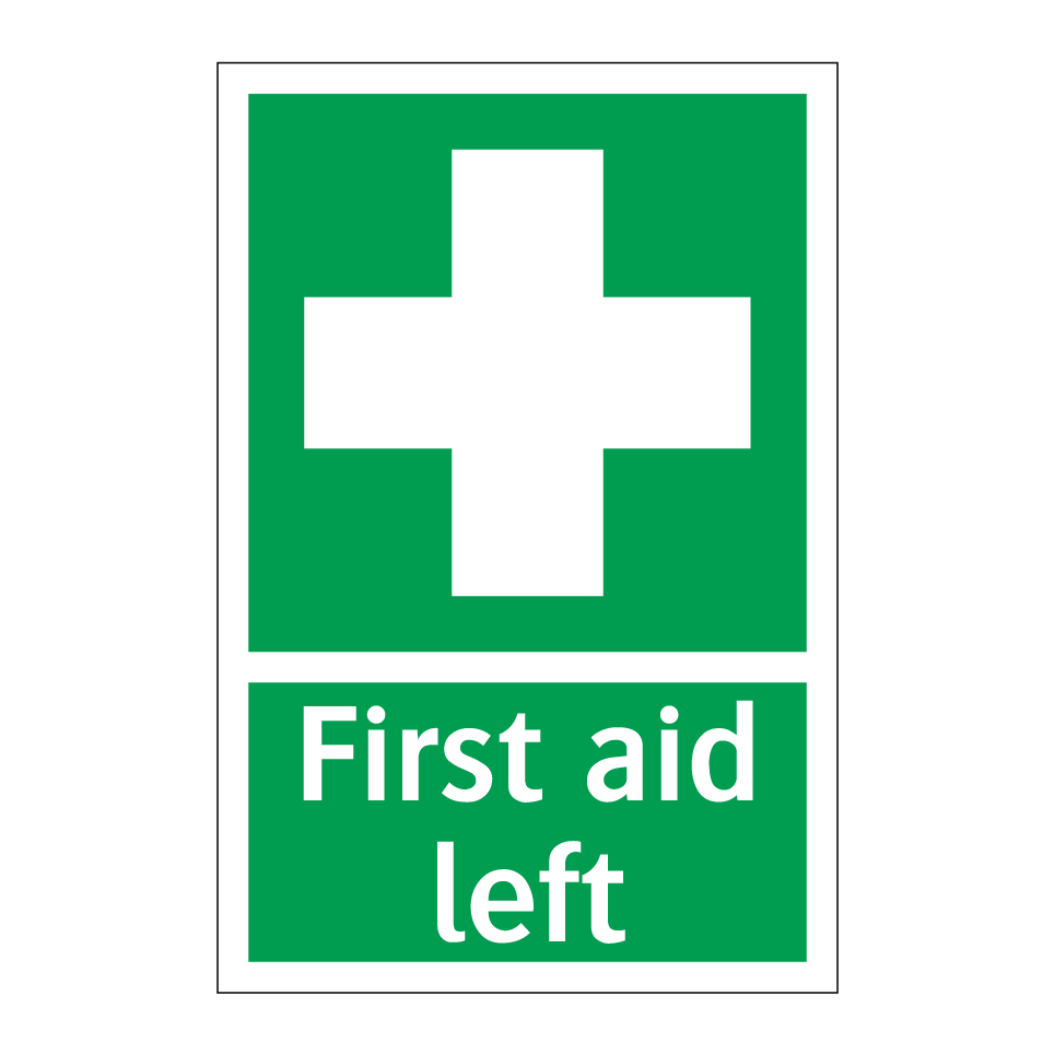 First aid left
