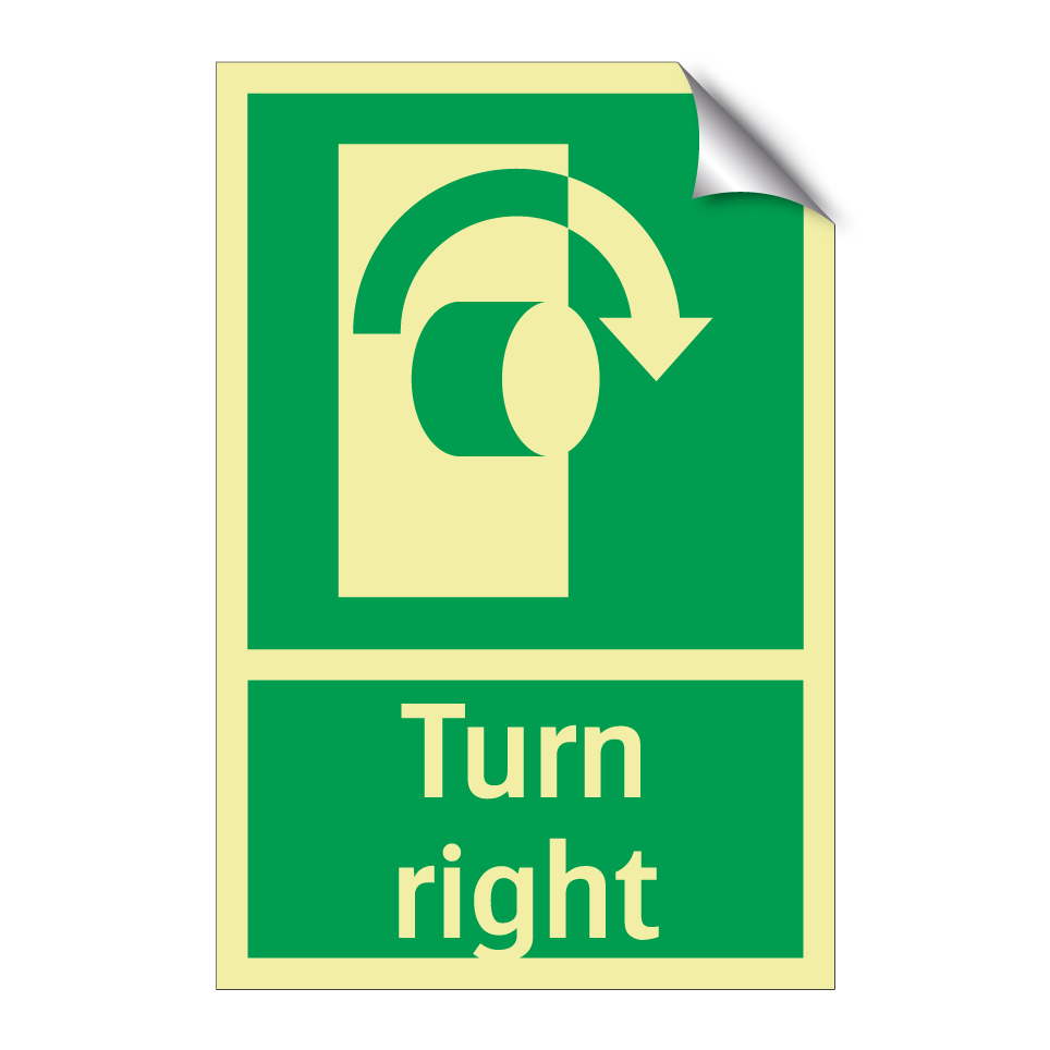 Turn right