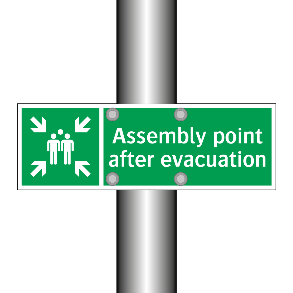 Assembly point after evacuation