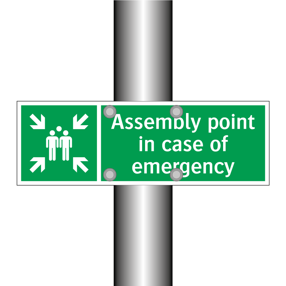 Assembly point in case of emergency