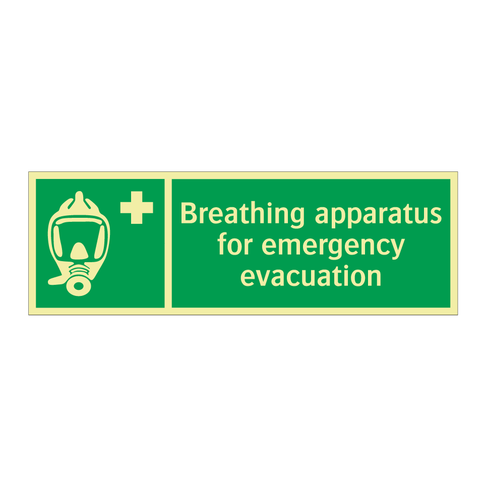 Breathing apparatus for emergency evacuation