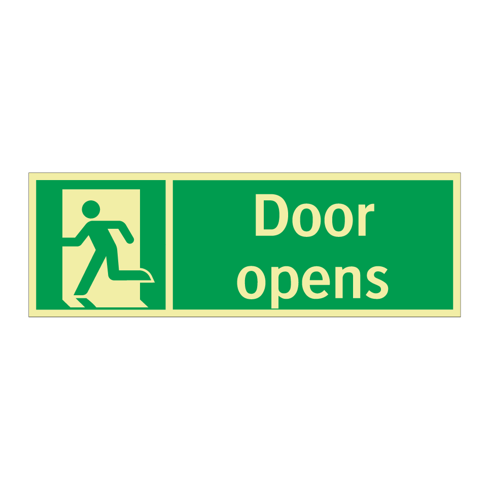 Door opens
