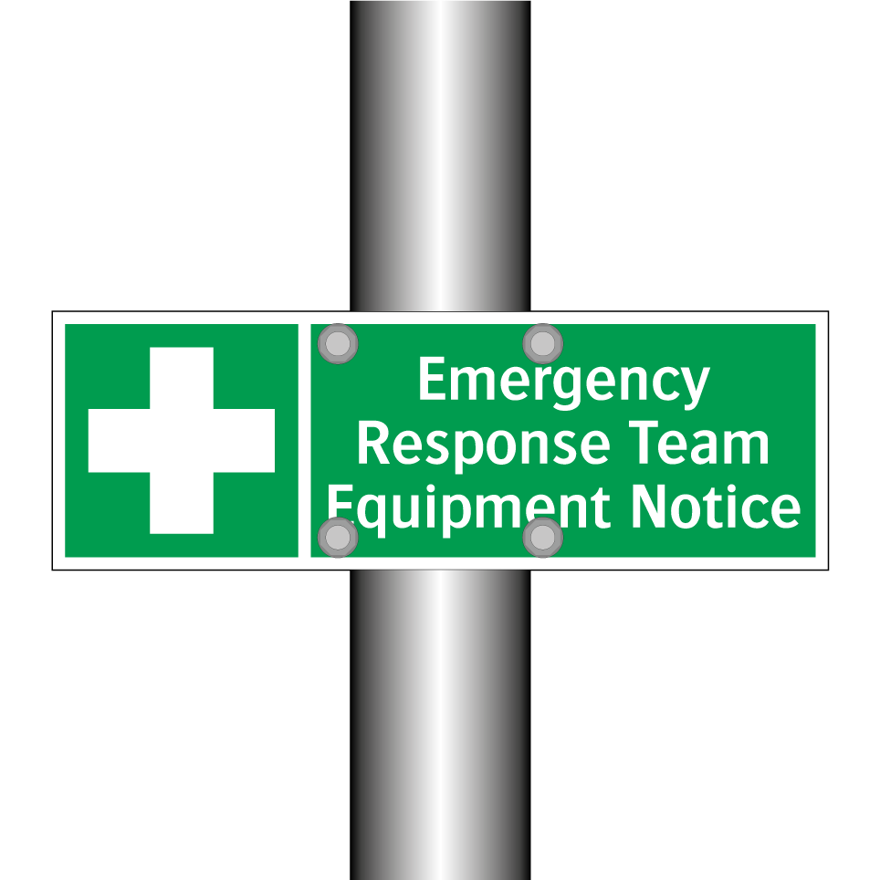 Emergency Response Team Equipment Notice
