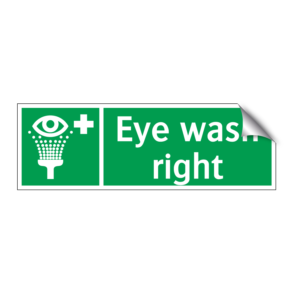 Eye wash right