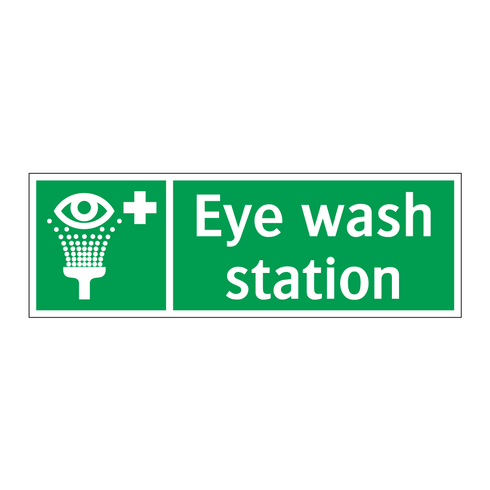 Eye wash station