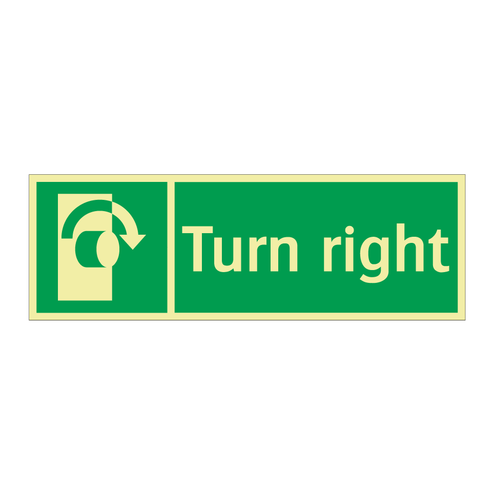 Turn right