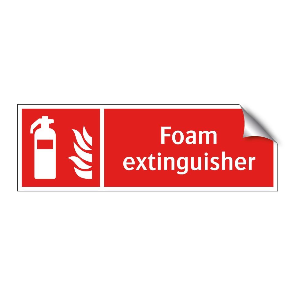 Foam extinguisher