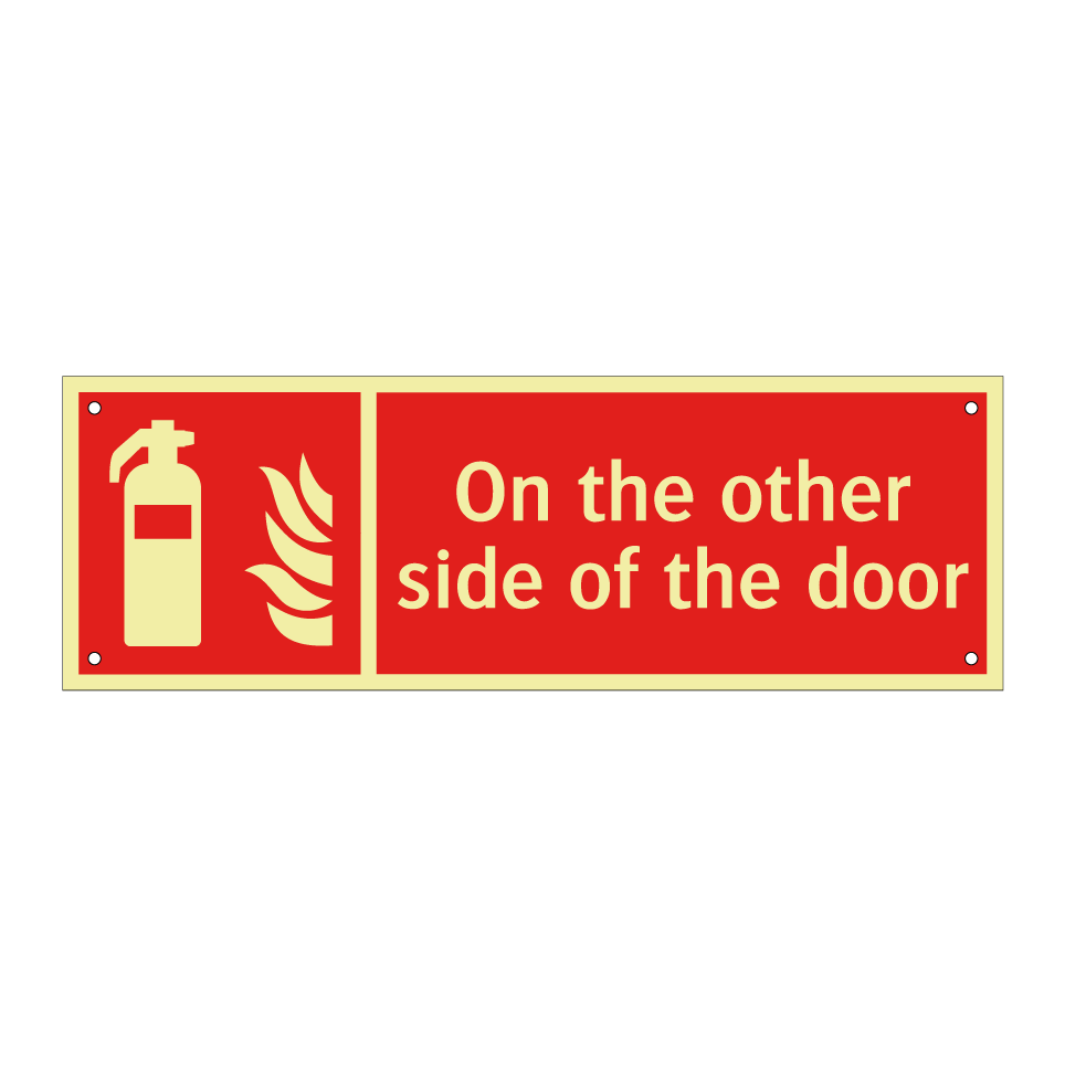 On the other side of the door