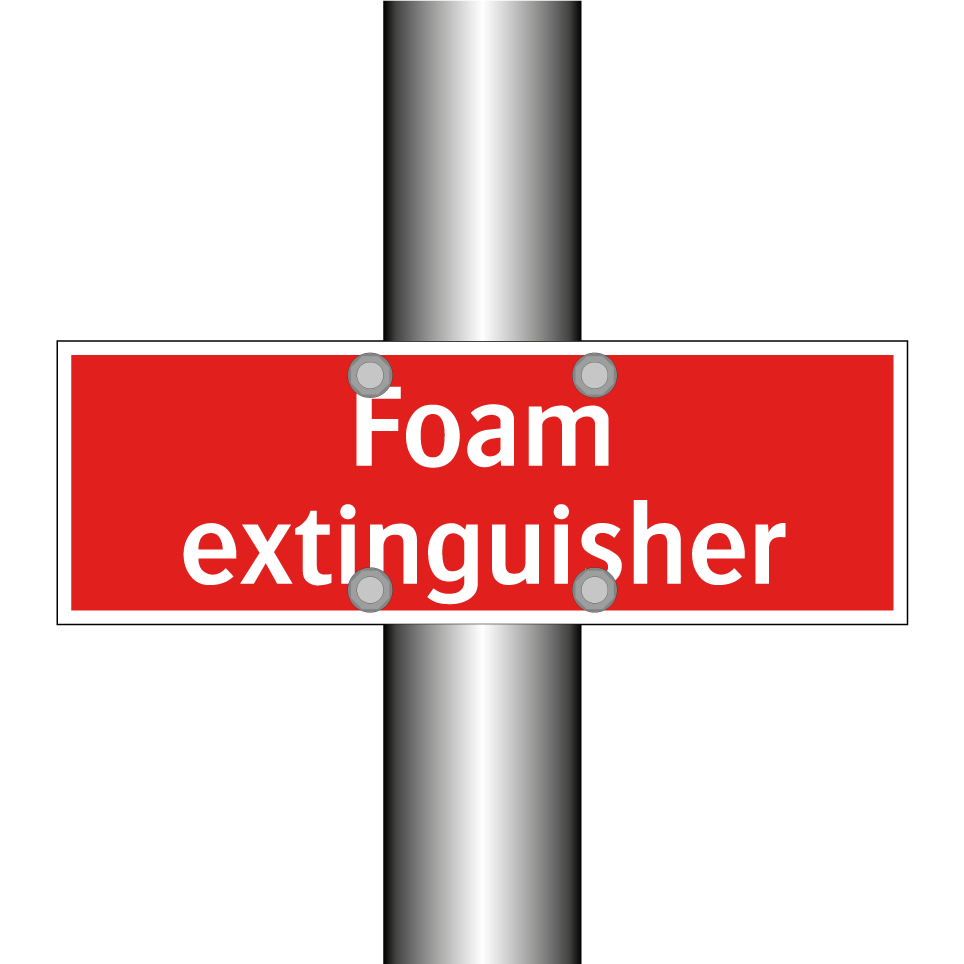 Foam extinguisher