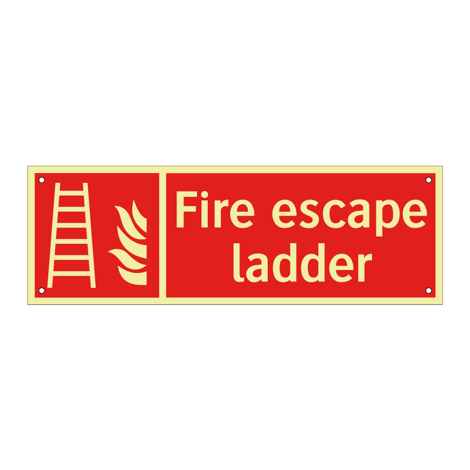 Fire escape ladder