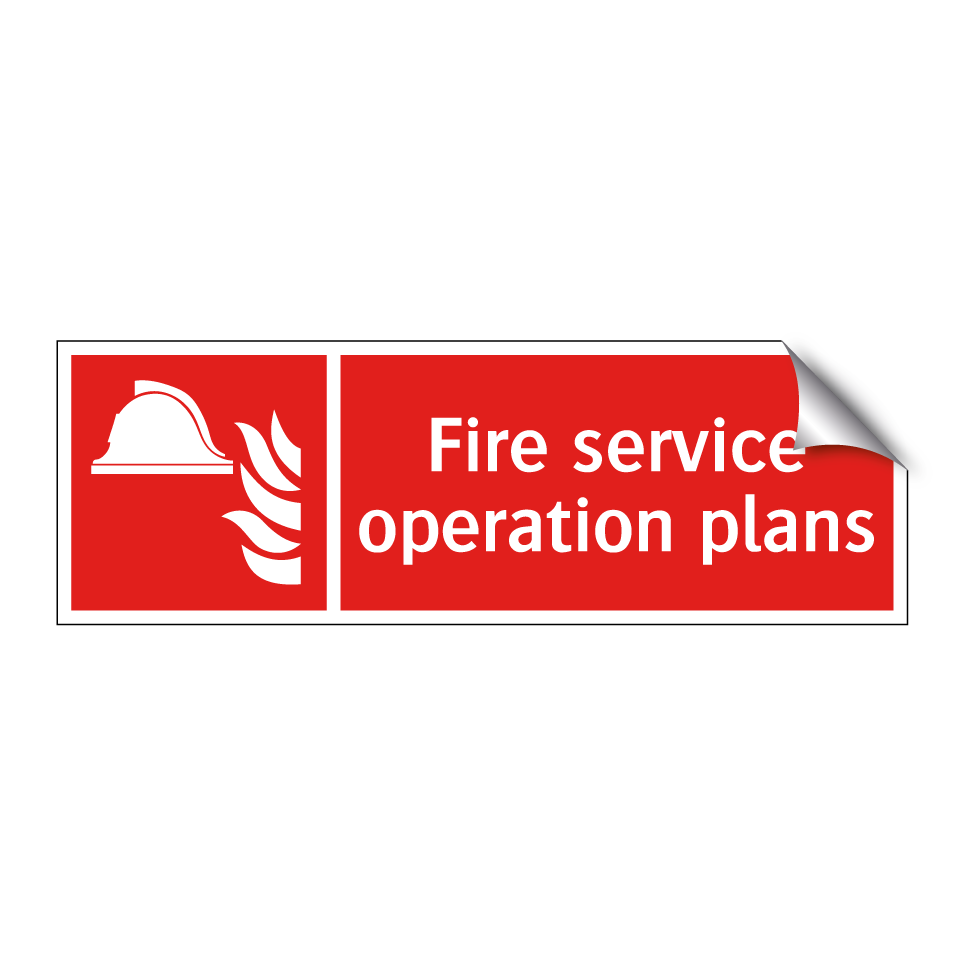 Fire service operation plans
