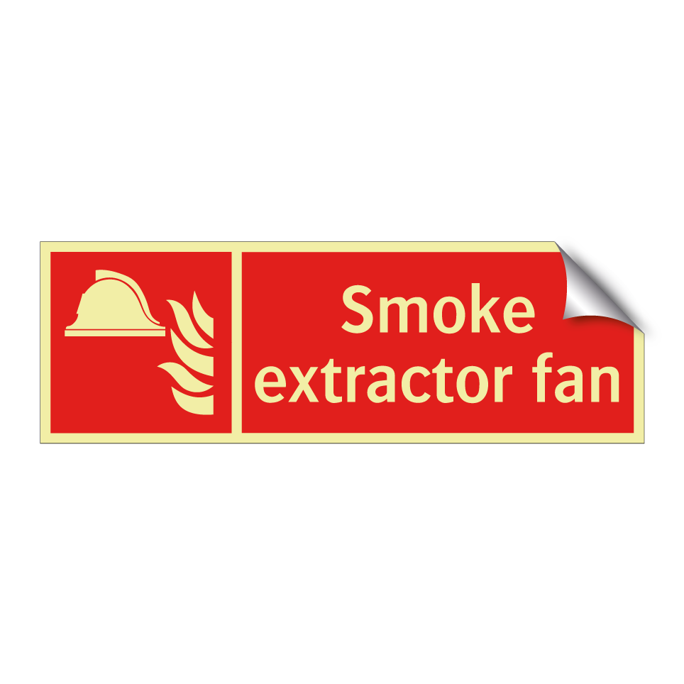 Smoke extractor fan