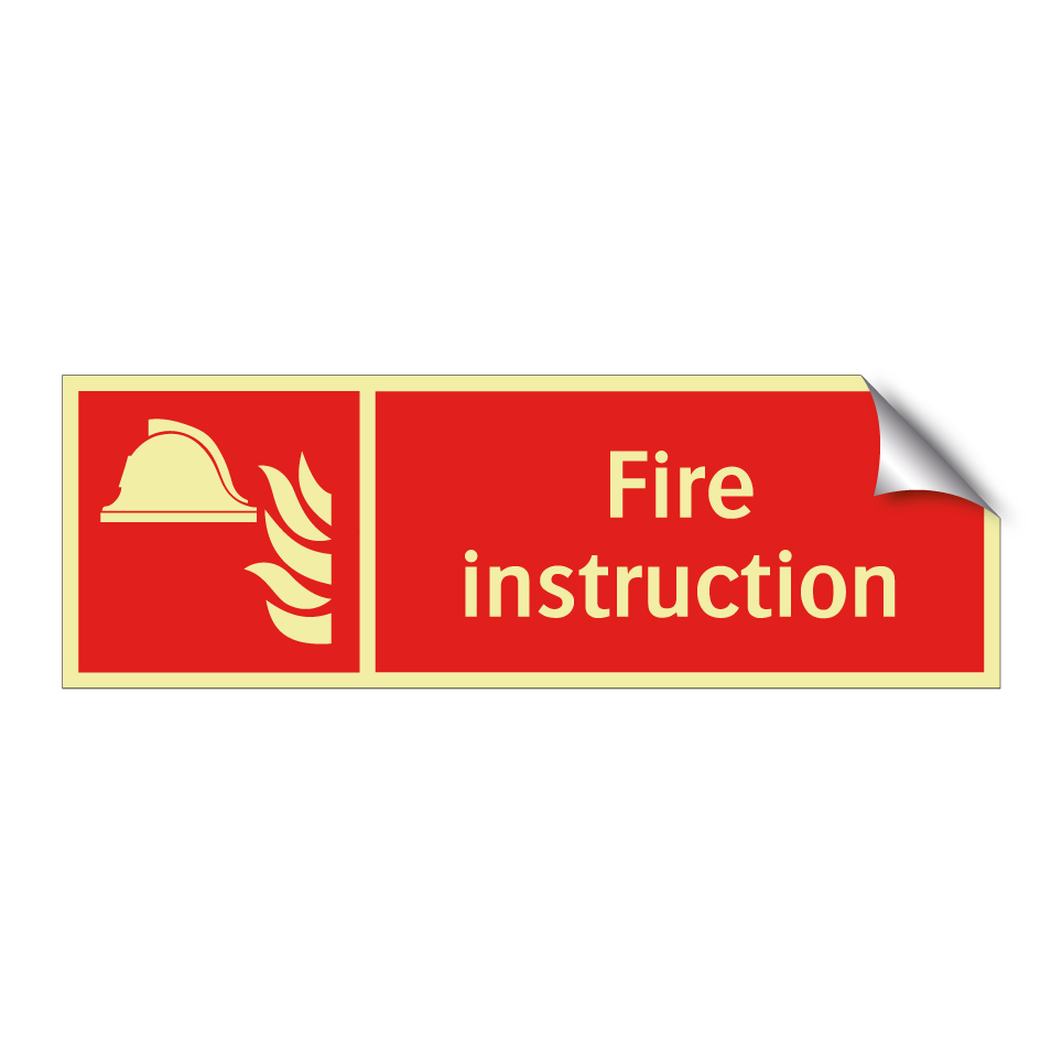 Fire instruction