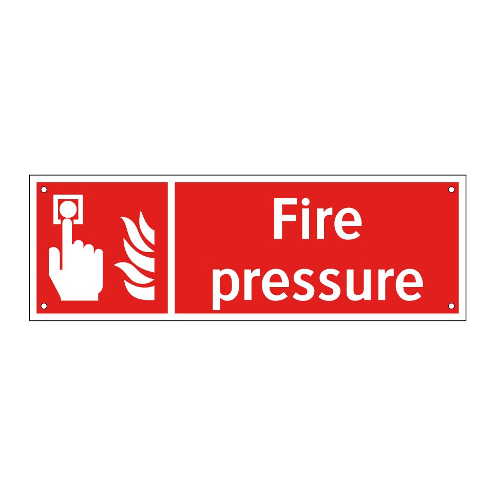 Fire pressure