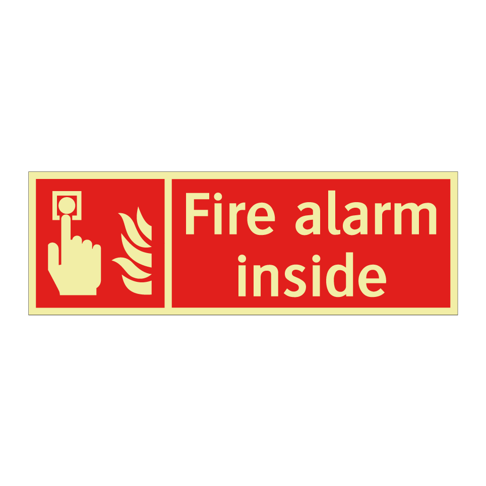 Fire alarm inside