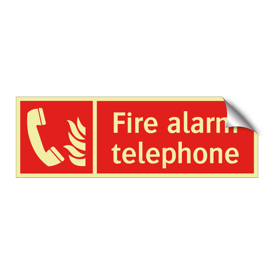 Fire alarm telephone