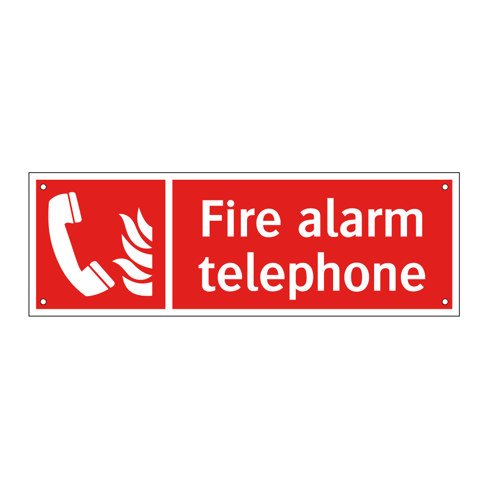 Fire alarm telephone