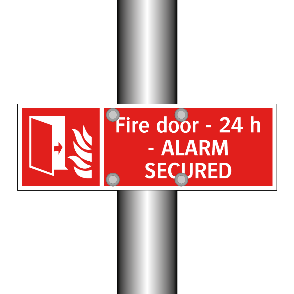 Fire door - 24 h - ALARM SECURED