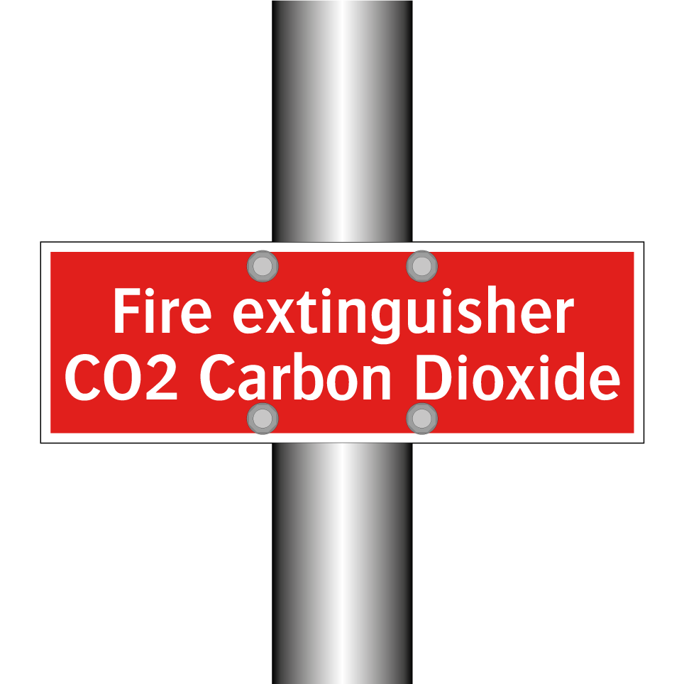 Fire extinguisher CO2 Carbon Dioxide