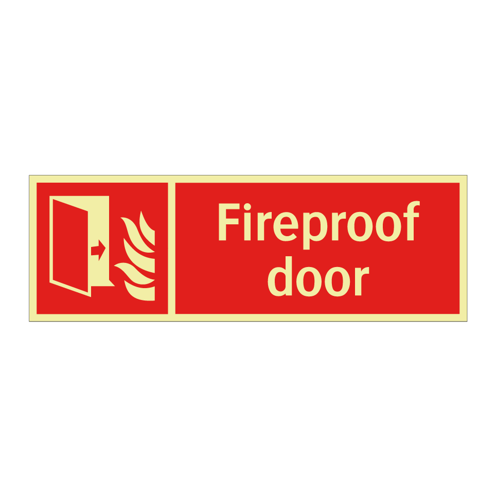Fireproof door