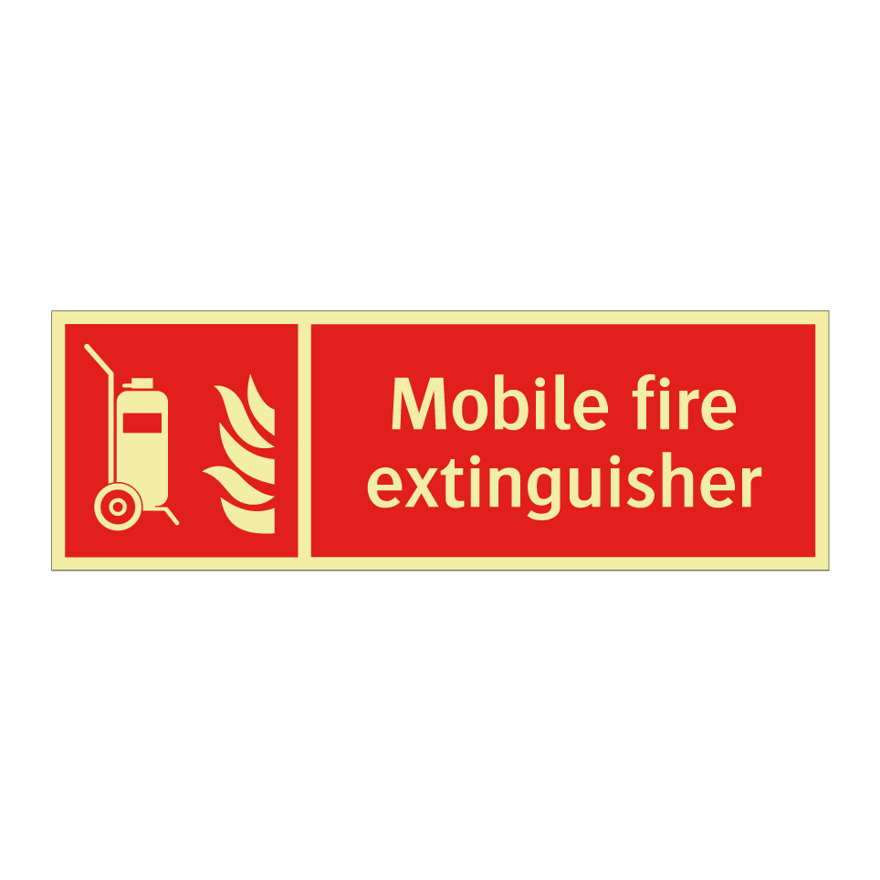 Mobile fire extinguisher