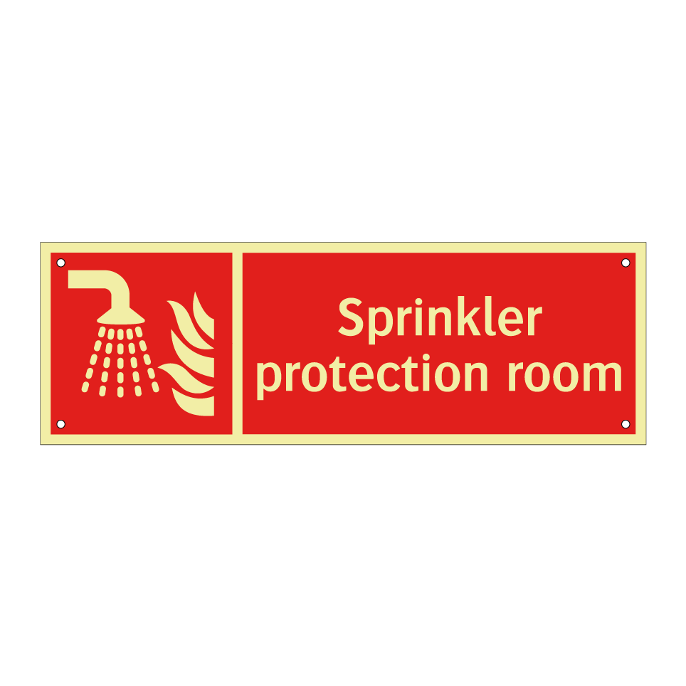 Sprinkler protection room