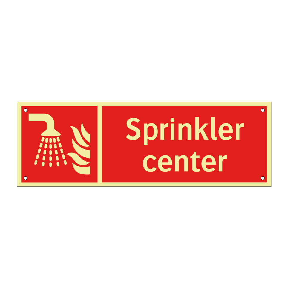 Sprinkler center