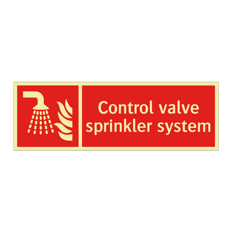 Control valve sprinkler system