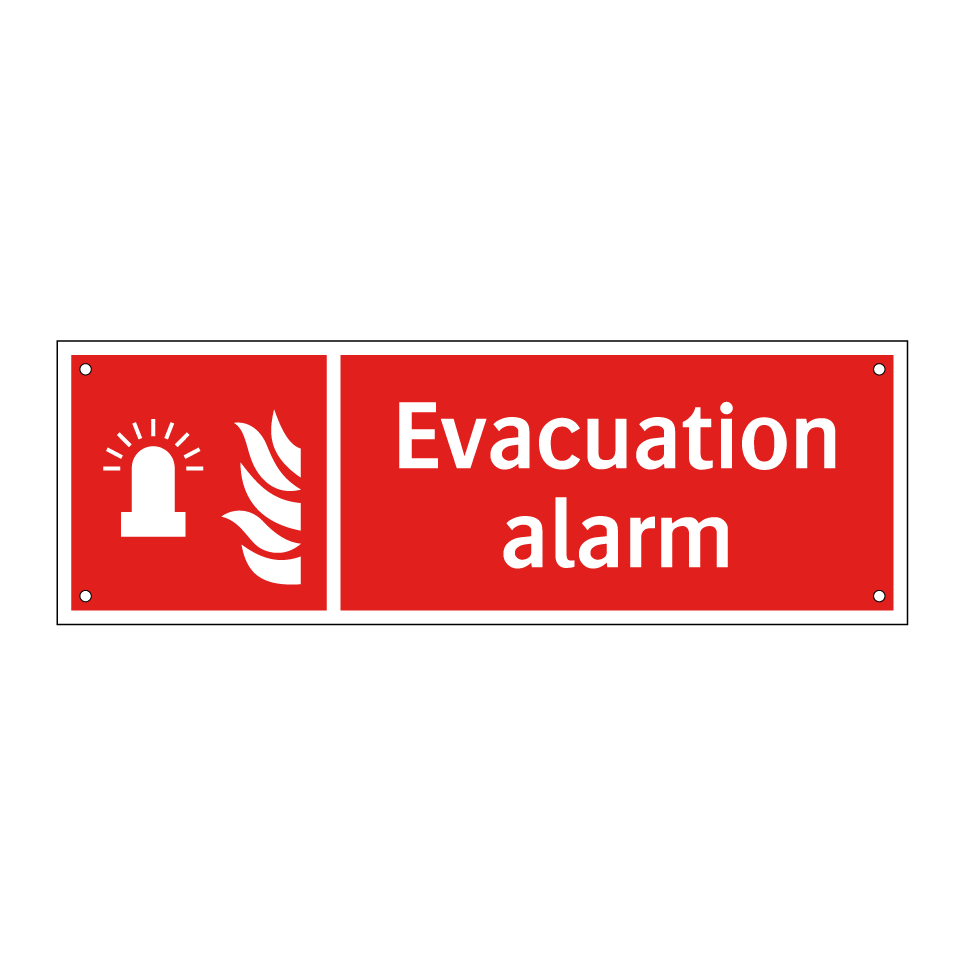 Evacuation alarm