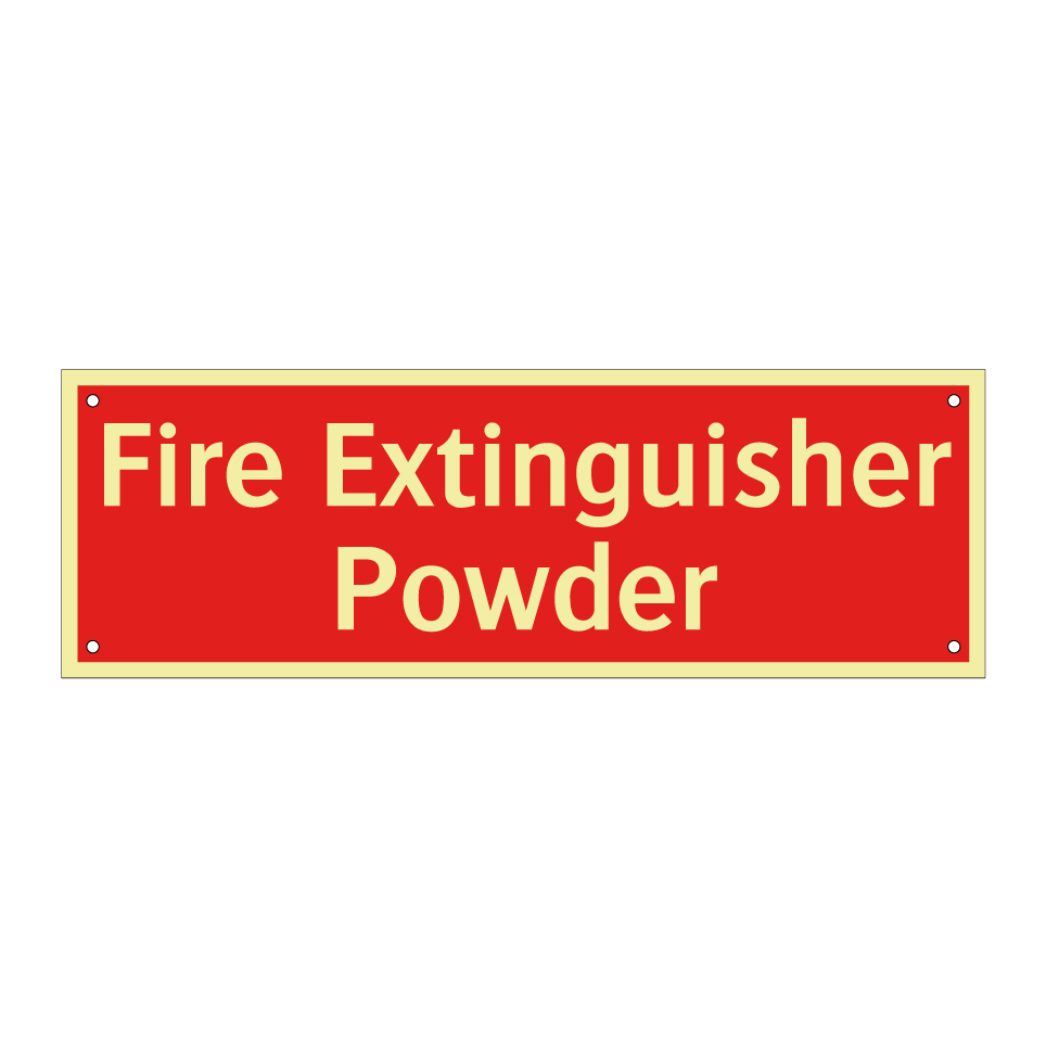 Fire Extinguisher Powder