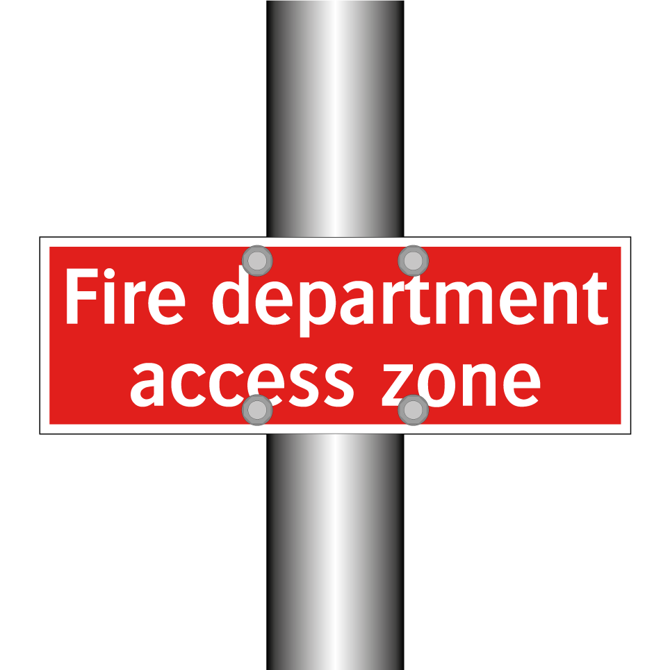 Fire department access zone