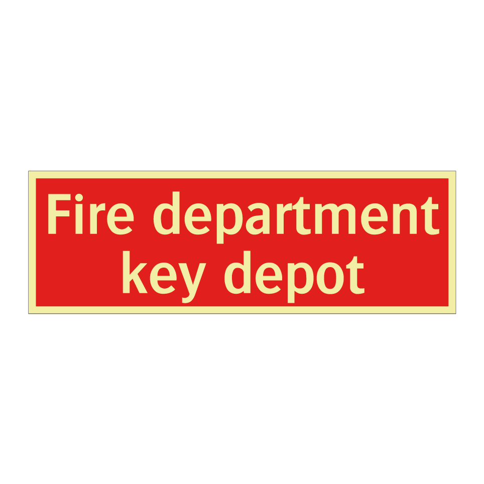 Fire department key depot