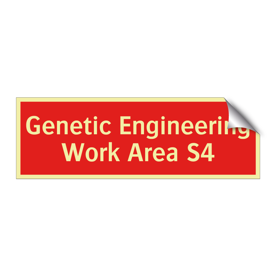 Genetic Engineering Work Area S4