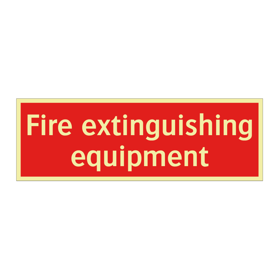 Fire extinguishing equipment