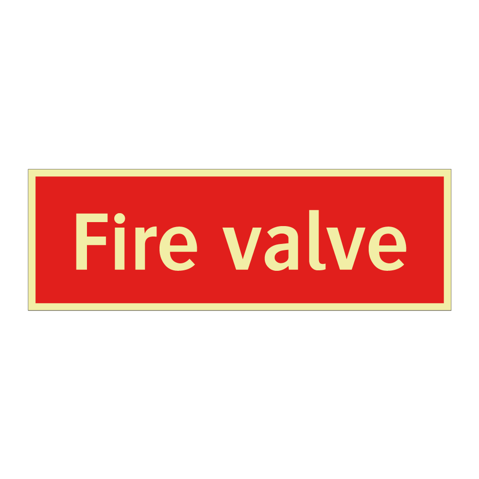 Fire valve